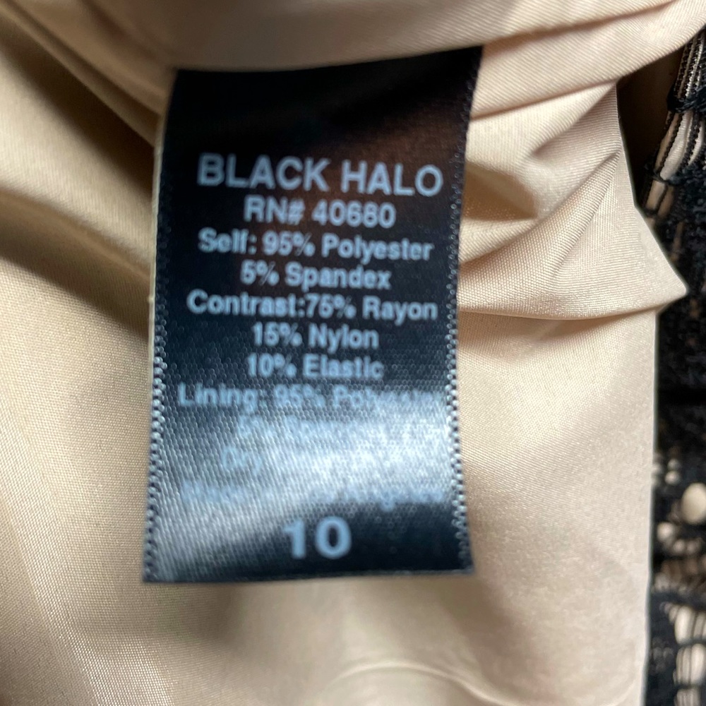 Black Halo Jackie O Sheath Cocktail Dress - Picture 5 of 6